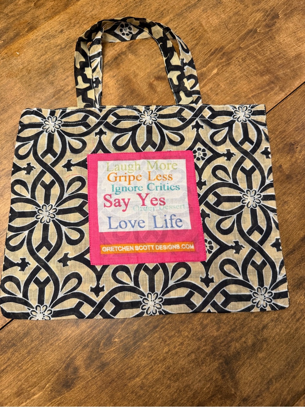 Gretchen Scott Designs Signature Fabric Tote